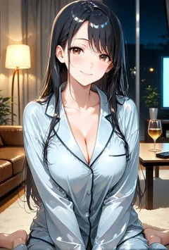 深夜水潭
